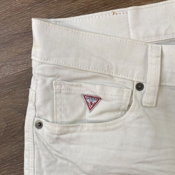 Guess Men's White Skinny Jeans Size 32X32 - Picture 6 of 10